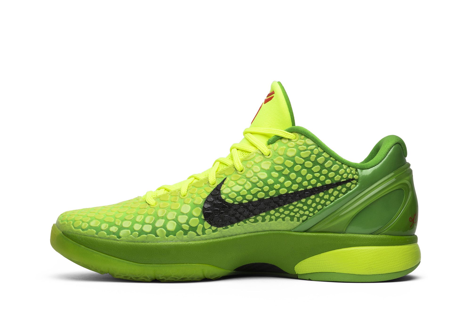 Size 10.0 Zoom Kobe 6 Grinch 2010