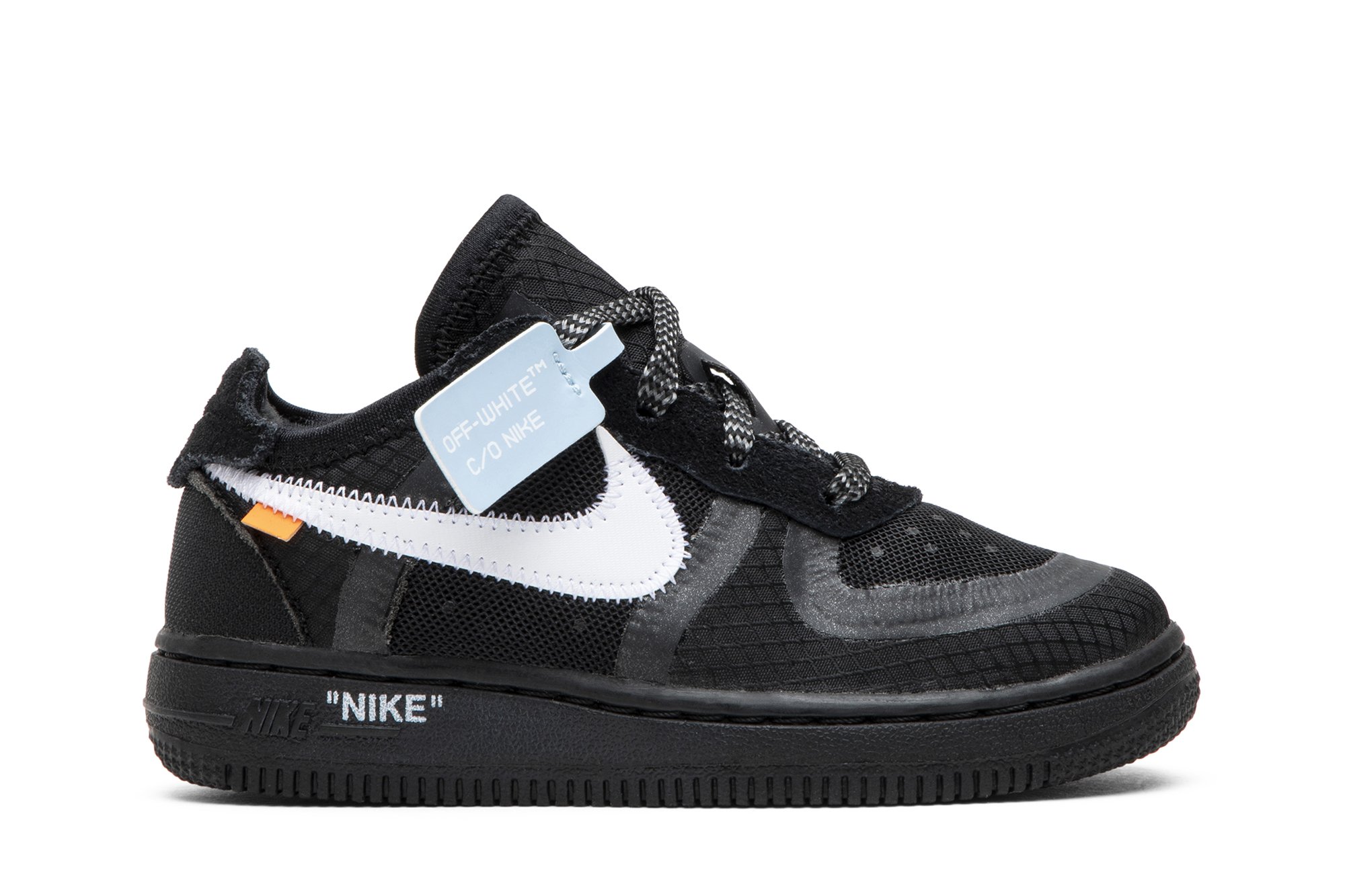 Off-White x Air Force 1 Low TD 'Black'