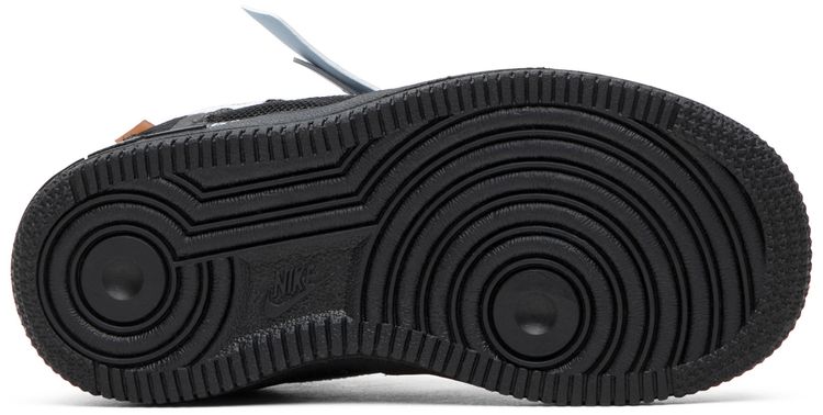 Off White x Nike Air Force 1 Low TD Black