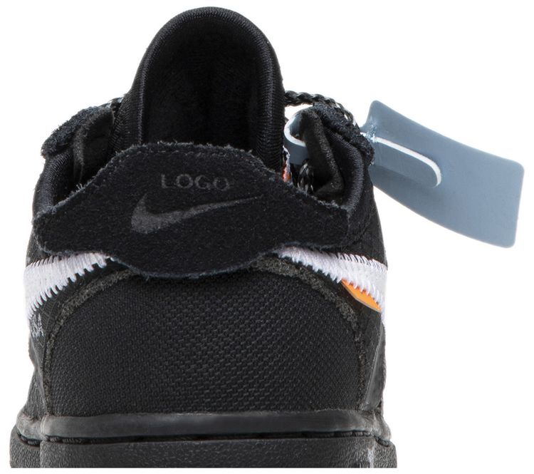 Off White x Nike Air Force 1 Low TD Black