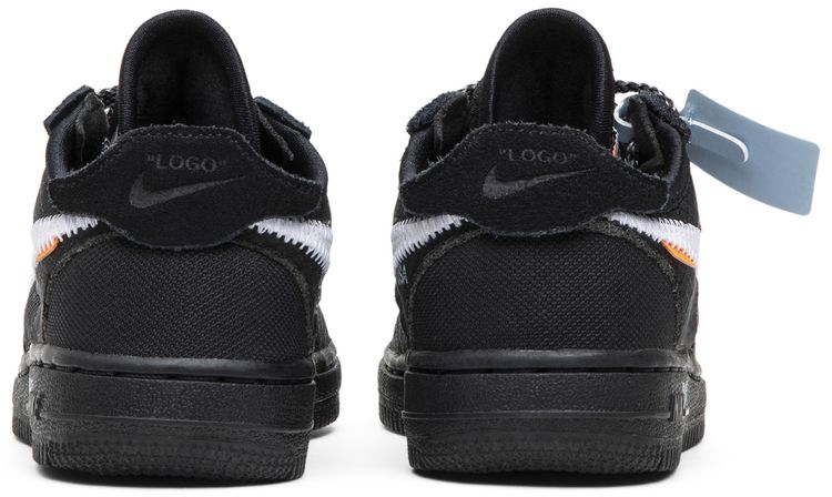 Off White x Nike Air Force 1 Low TD Black