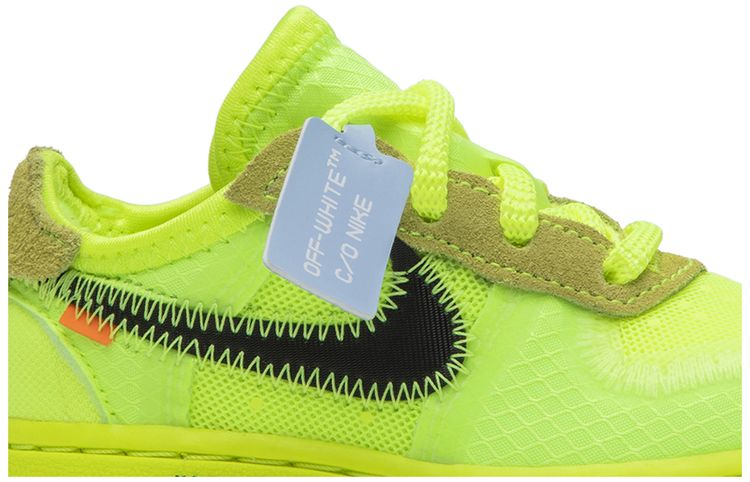 Nike Off White x Air Force 1 Low TD Volt