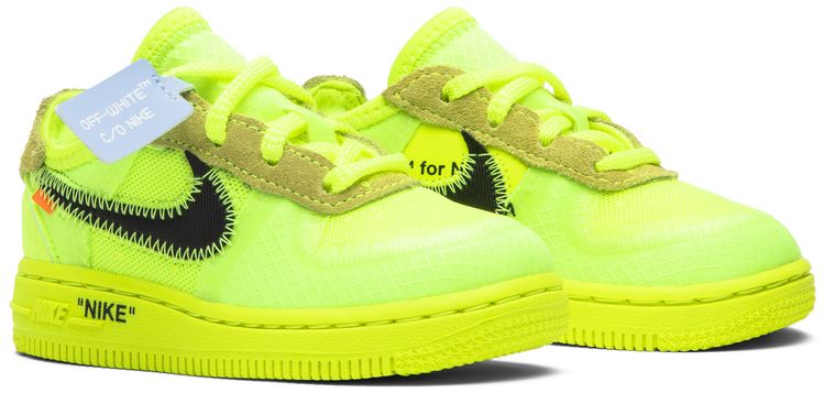 Nike Off White x Air Force 1 Low TD Volt
