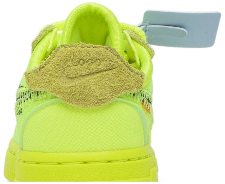 Nike Off White x Air Force 1 Low TD Volt