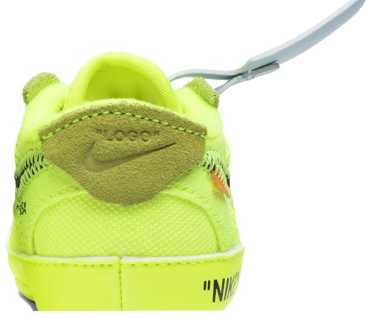 Off White x Nike Air Force 1 Low CB Volt