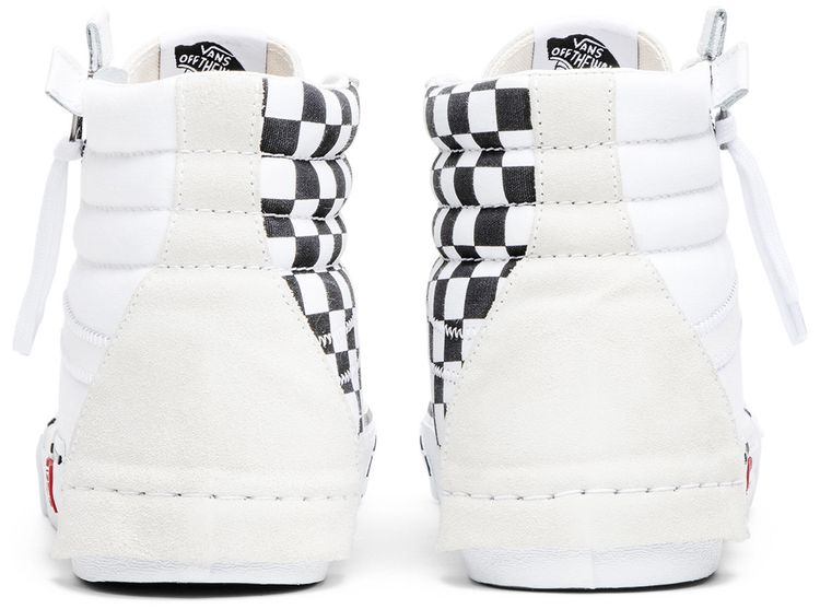 Vans SK8 Hi CAP LX Reissue White Checkerboard