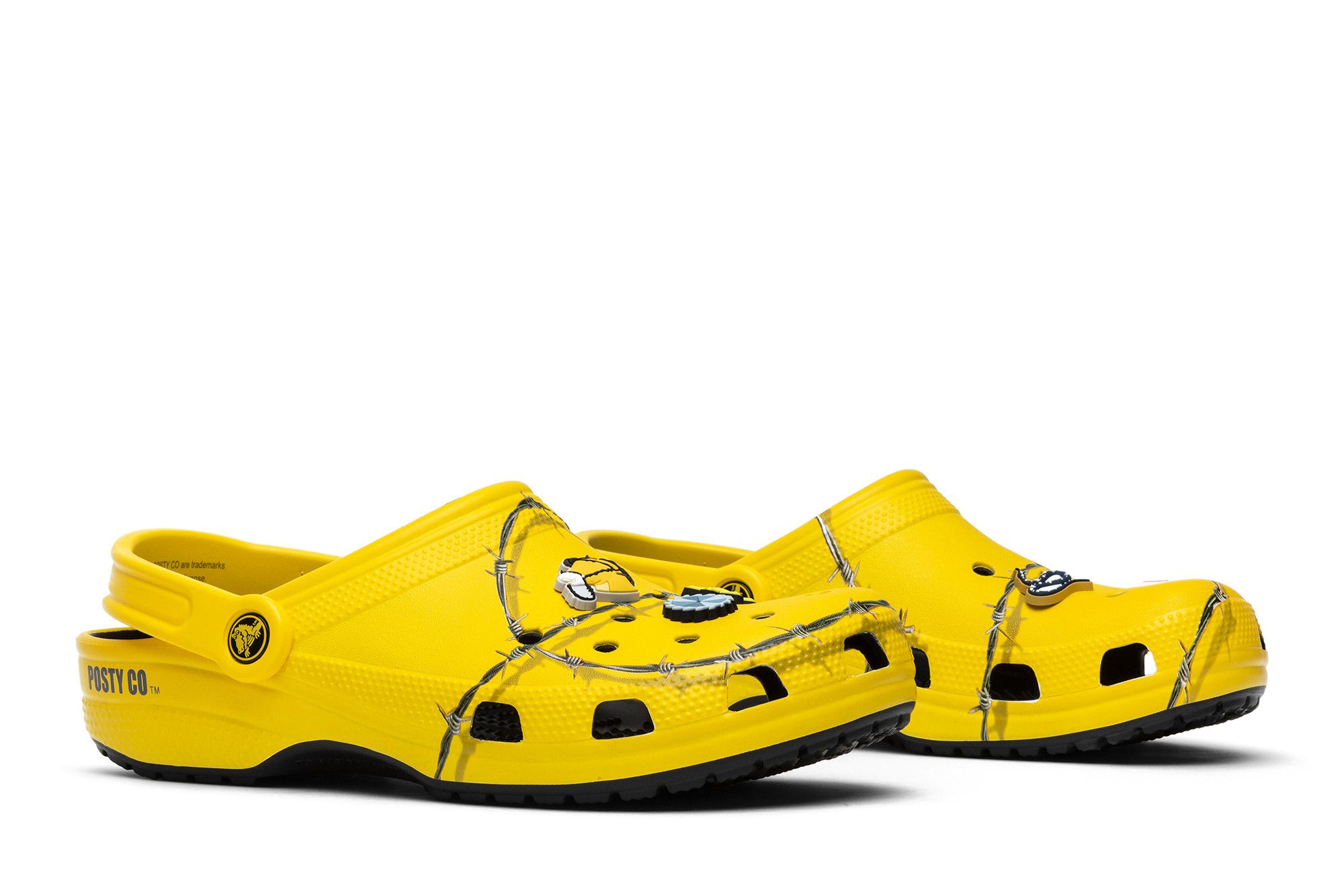 Buy Post Malone x Clog Barbed Wire 206038 730 GOAT