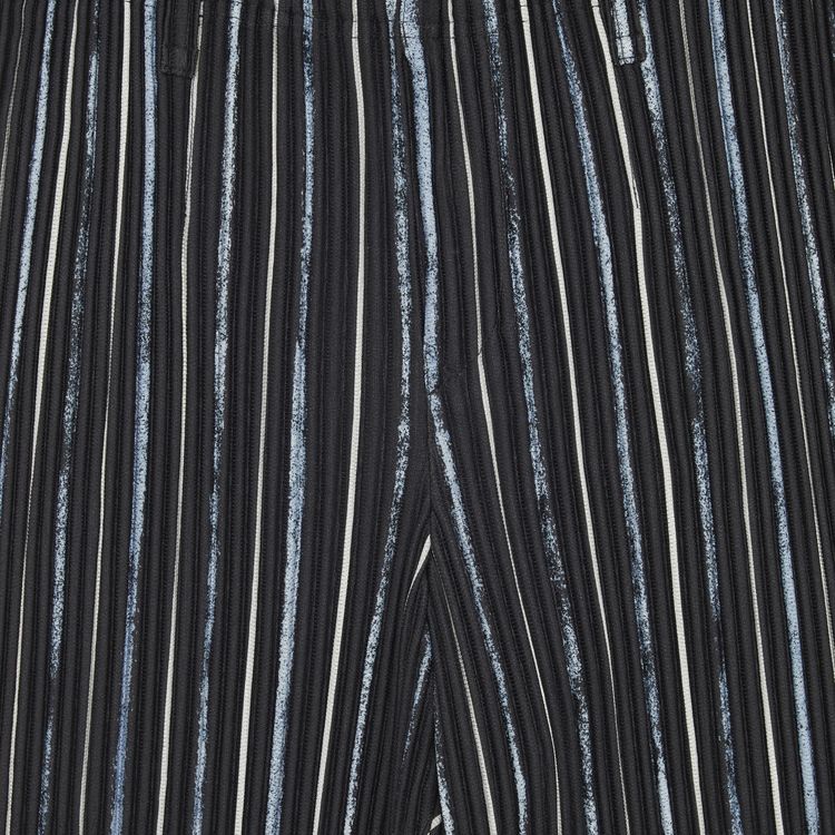 Homme Plisse Issey Miyake Pastel Stripe Pleated Pants Blue Stripe
