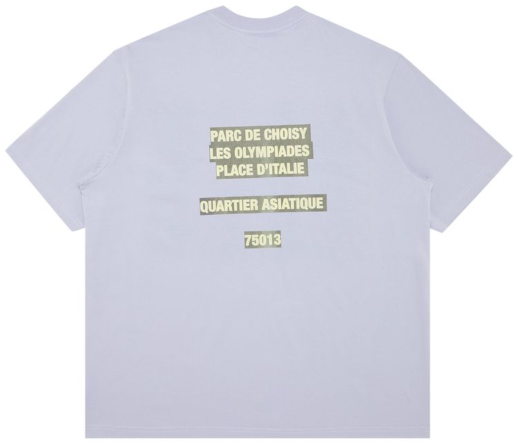 Song for the Mute Gorille Oversized T Shirt Lilac