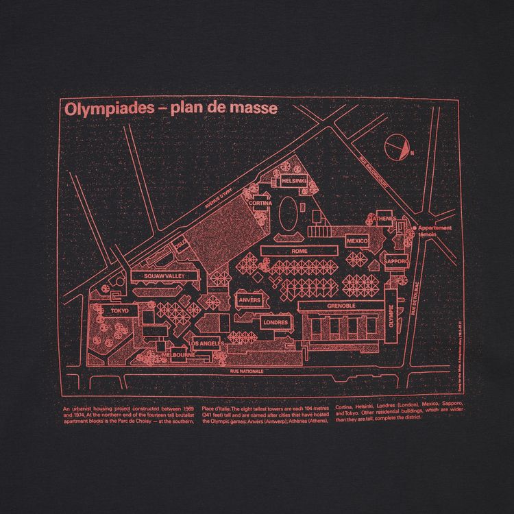 Song for the Mute Logo Oversized T Shirt Black