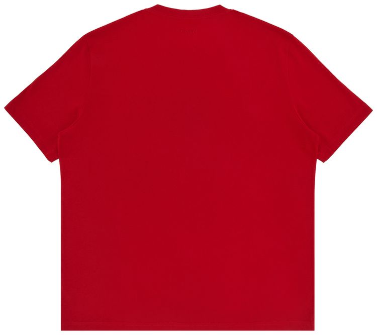 Lanvin Curb Embroidered T Shirt Lipstick