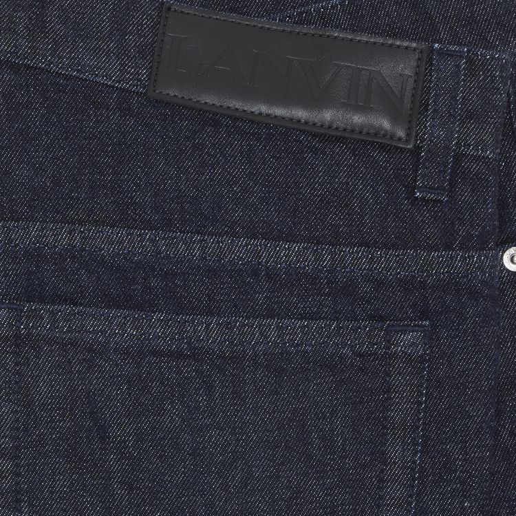 Lanvin Tapered Jeans Navy Blue