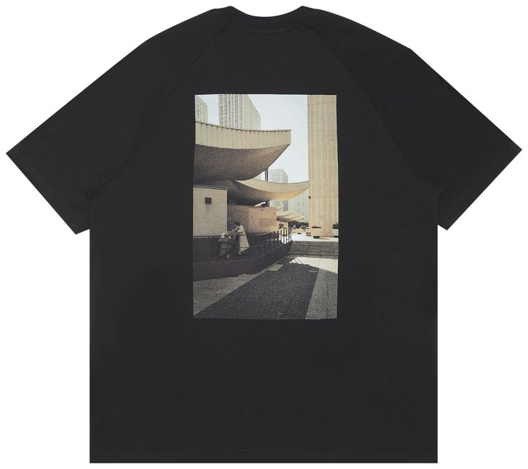 Song for the Mute Parvis Raglan T Shirt Black