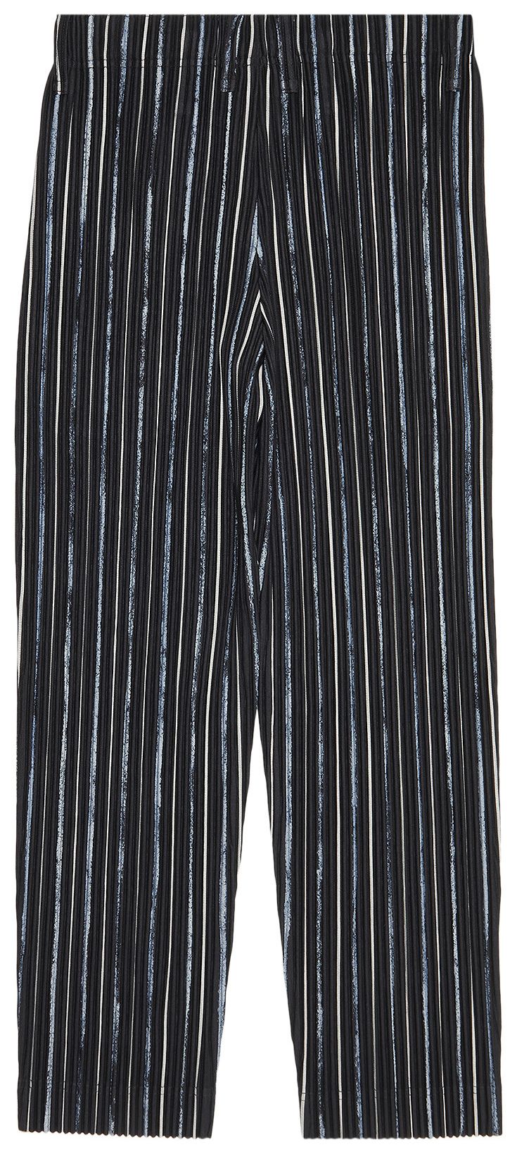 Homme Plisse Issey Miyake Pastel Stripe Pleated Pants Blue Stripe