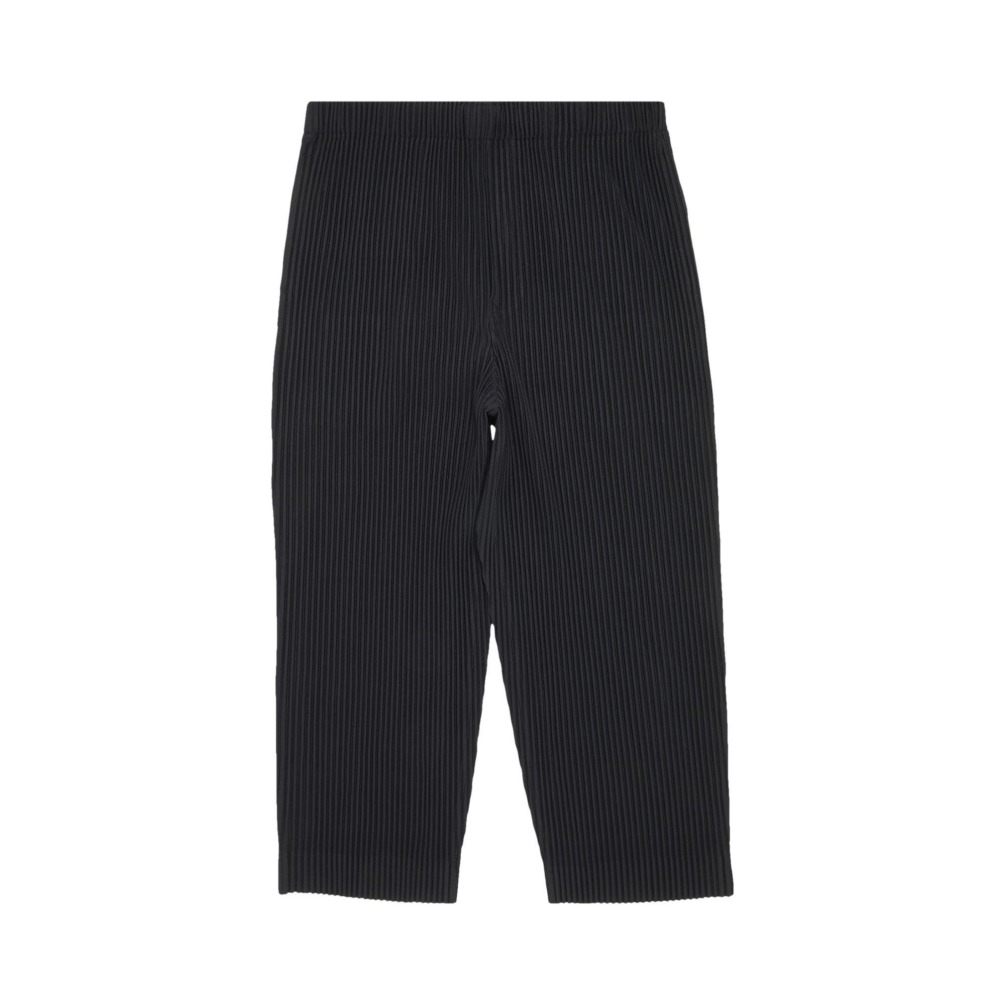Buy Homme Plissé Issey Miyake August Pleated Pants 'Black