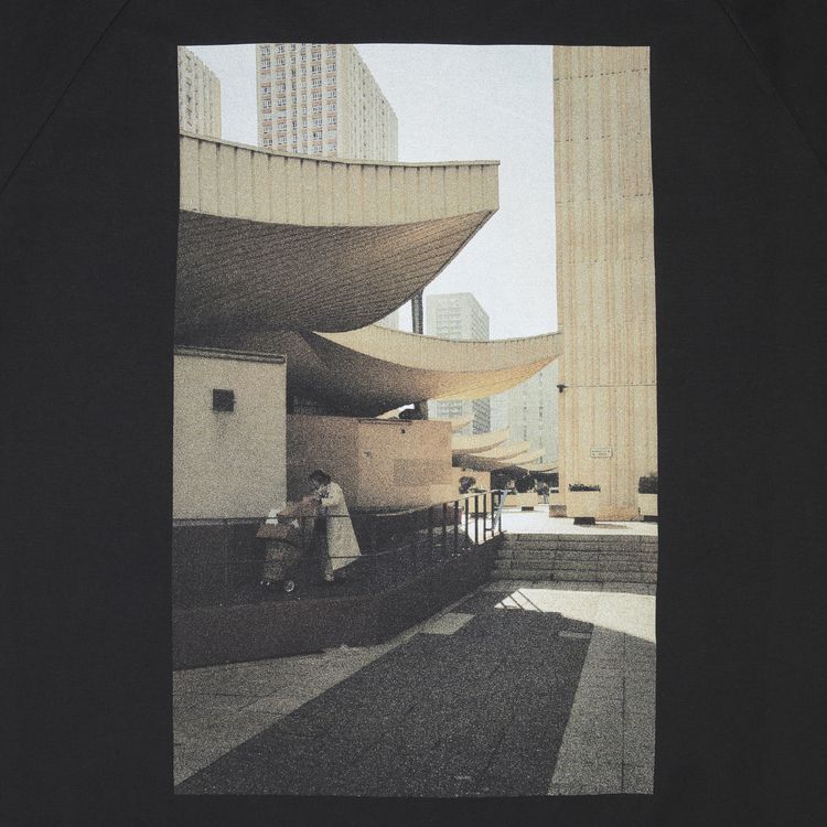 Song for the Mute Parvis Raglan T Shirt Black