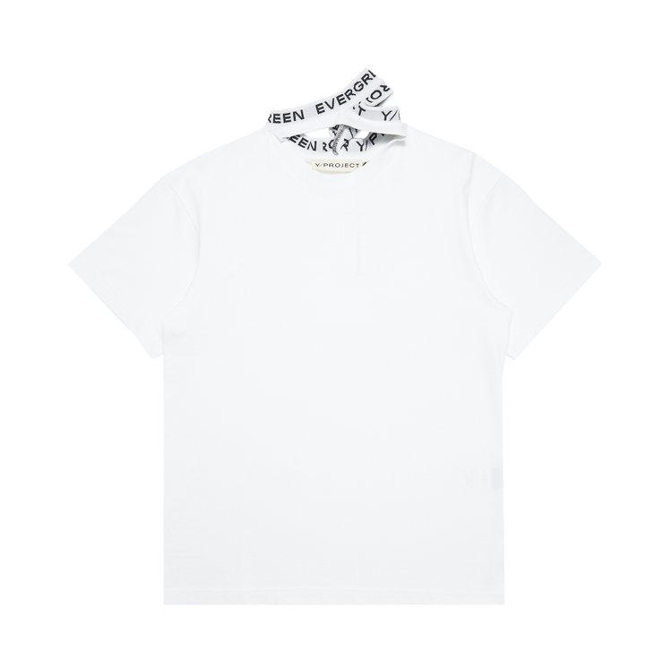 YProject Classic Three Collar T Shirt White