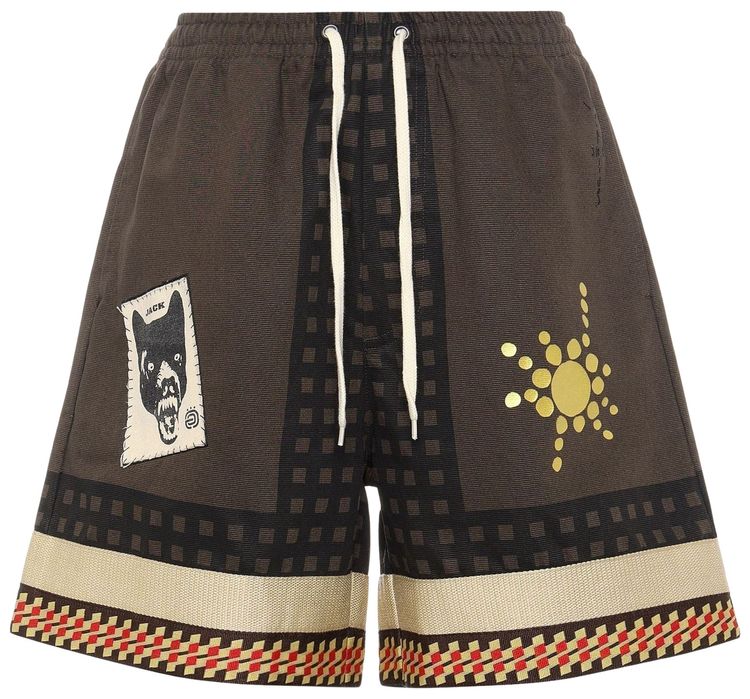 Cactus Jack by Travis Scott Wolf Short Brown