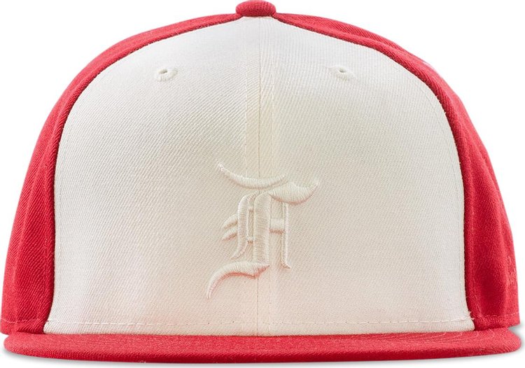 Fear of God Essentials x New Era 59Fifty Fitted Cap 'Red/White'