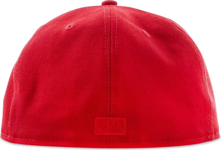 Fear of God Essentials x New Era 59Fifty Fitted Cap RedWhite