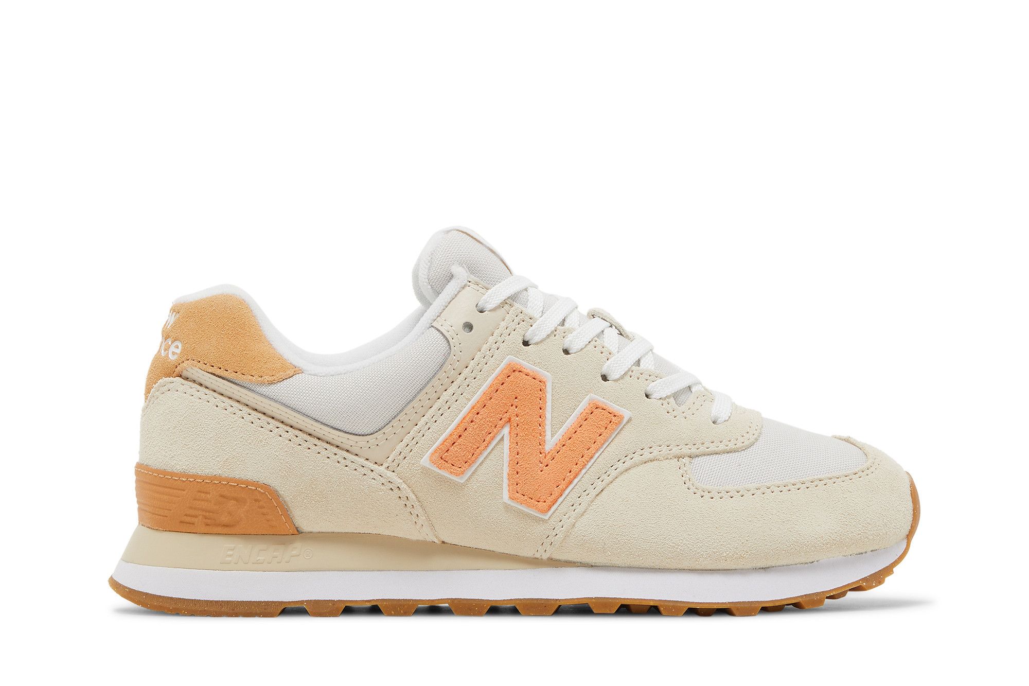 New balance 574 taupe hot sale