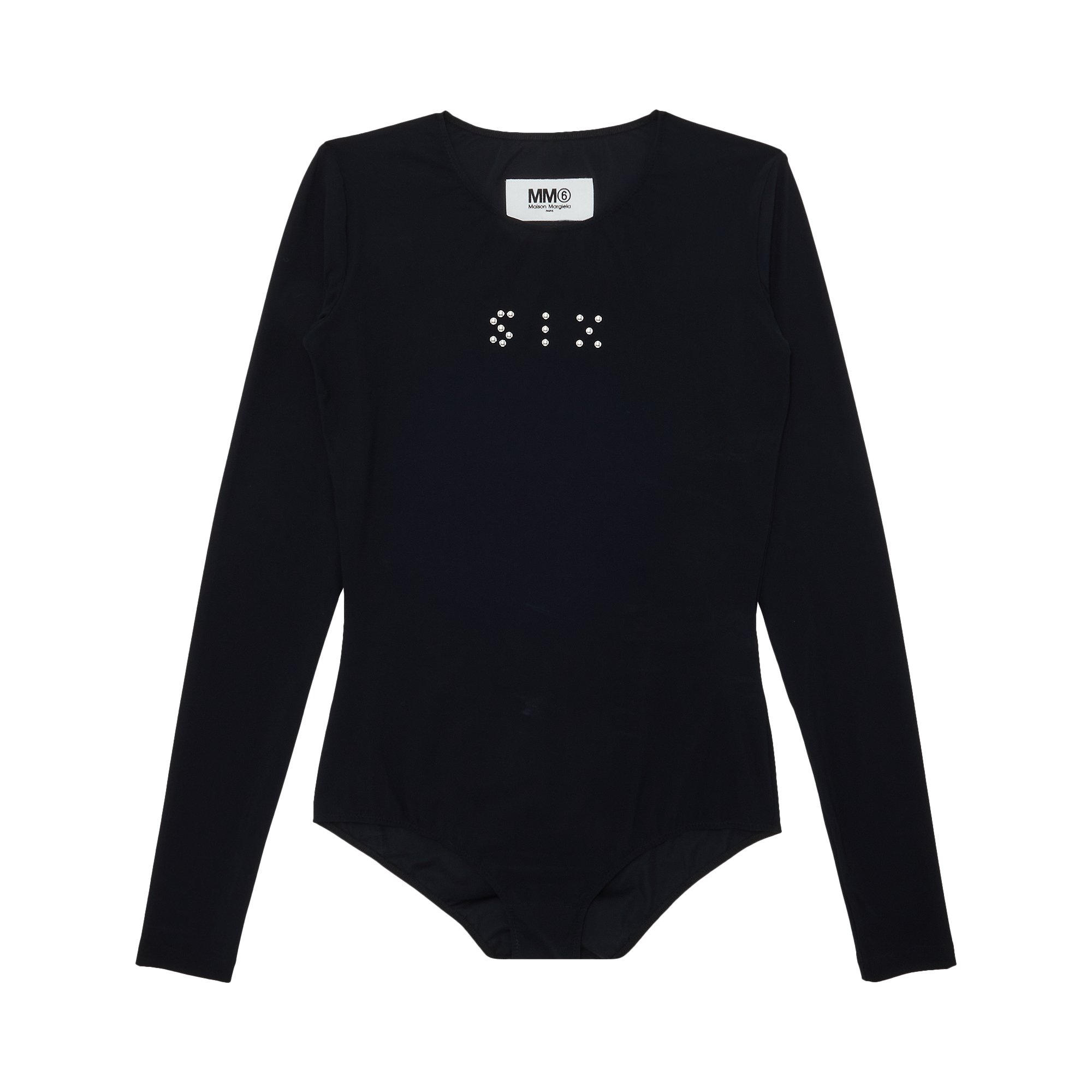 Buy MM6 Maison Margiela Bodysuit 'Black' - S62NA0057 S20518 900