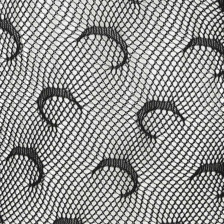 Marine Serre Moon Mesh Top Black