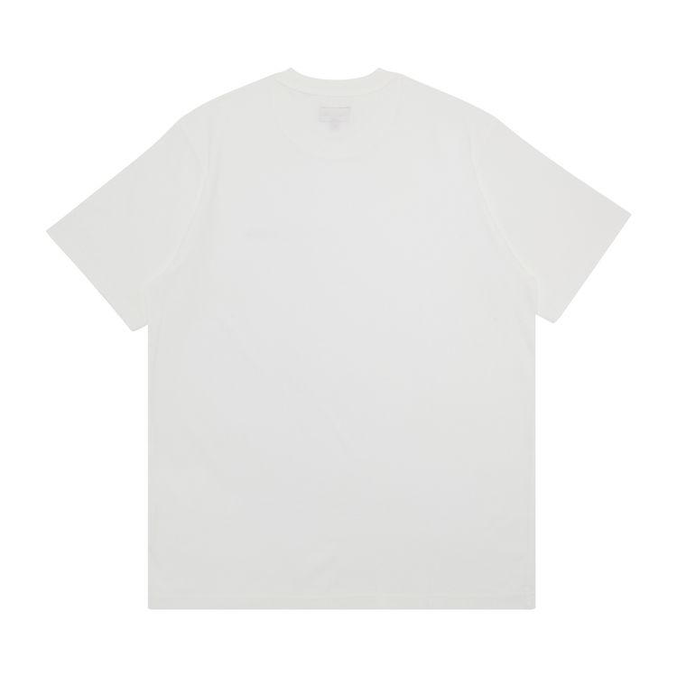 Supreme Washed Capital Short Sleeve Top White