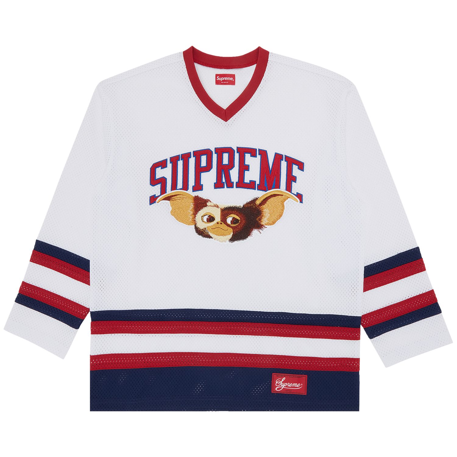 Buy Supreme Gremlins Hockey Jersey 'White' FW22KN32 WHITE GOAT