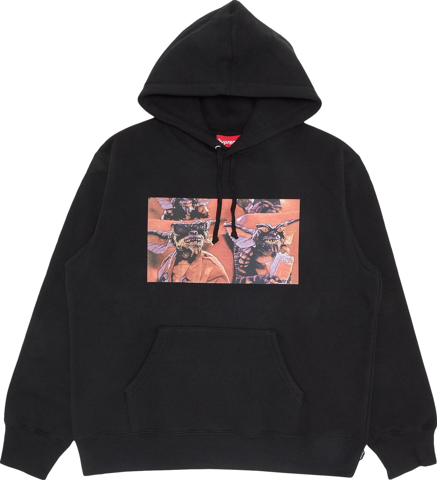 Buy Supreme Gremlins Hooded Sweatshirt 'Black' - FW22SW47 BLACK | GOAT