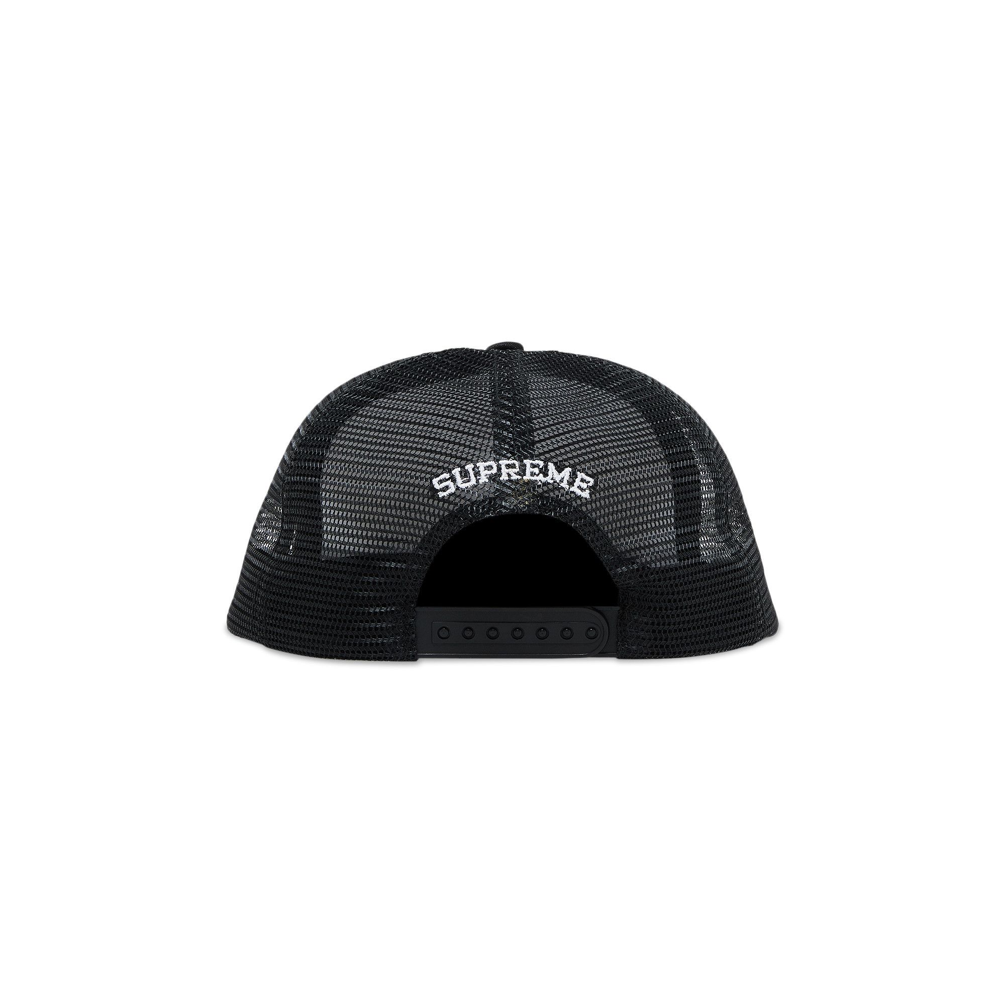 Buy Supreme x IRAK Arc Mesh Back 5-Panel 'Black' - FW22H137