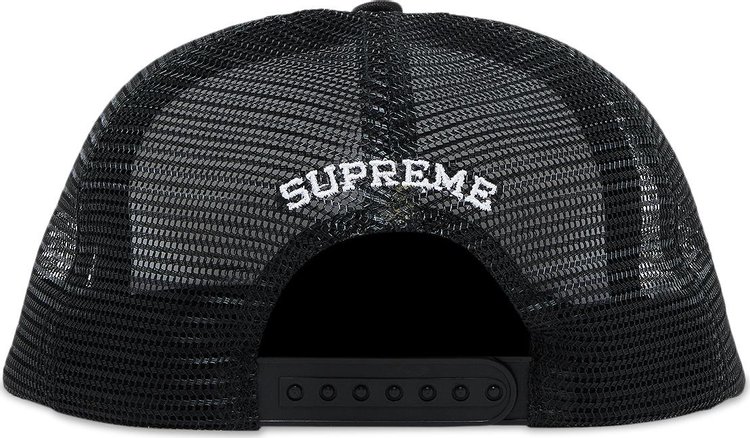 Supreme x IRAK Arc Mesh Back 5 Panel Black