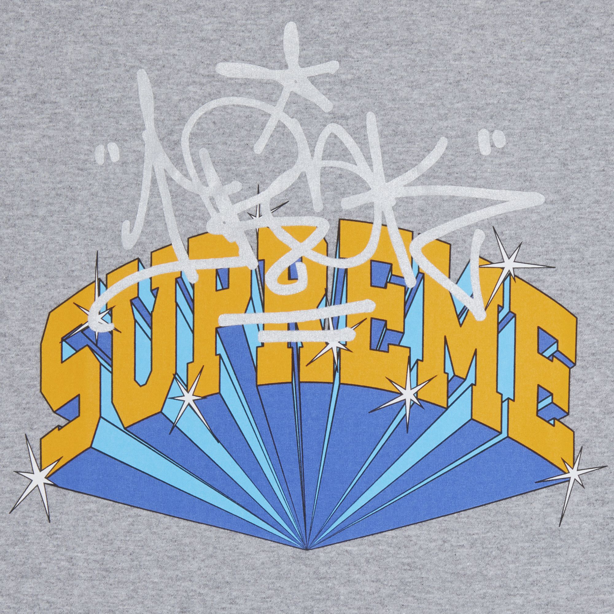 Buy Supreme x IRAK Arc Tee 'Heather Grey' - FW22T55 HEATHER GREY