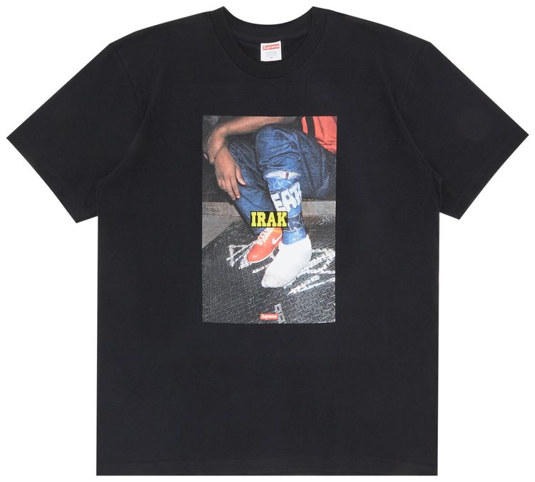 Supreme x IRAK Cast Tee Black