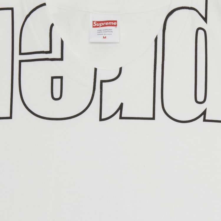 Supreme Upside Down Tee White