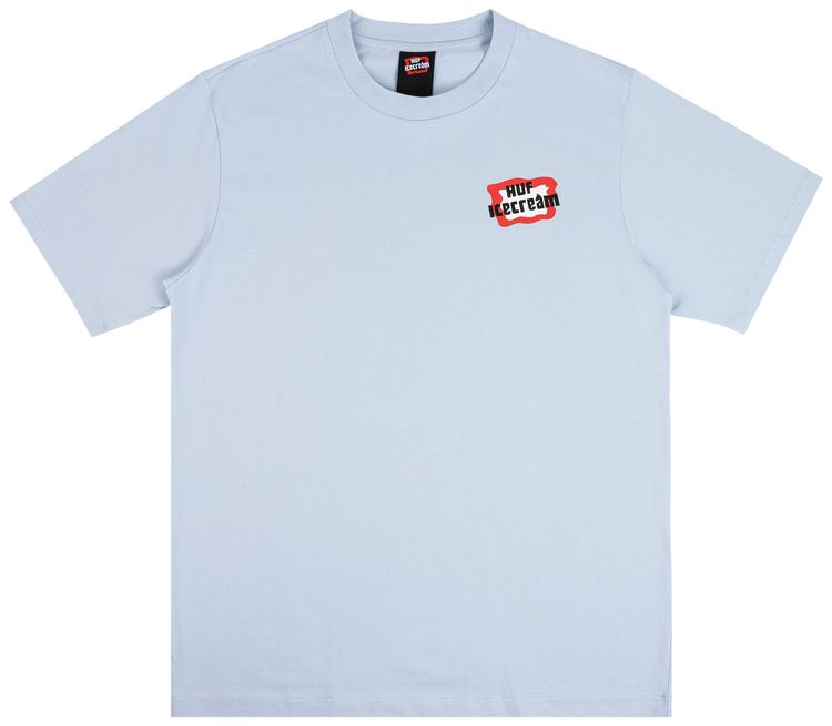 Icecream x HUF Spacepop Short Sleeve Tee Slate Blue