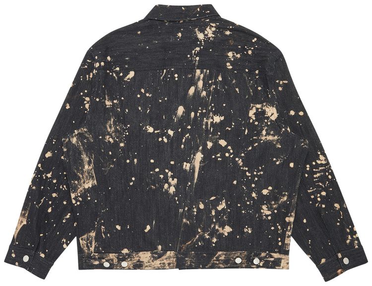 Song for the Mute Oversized Worker Jacket Black