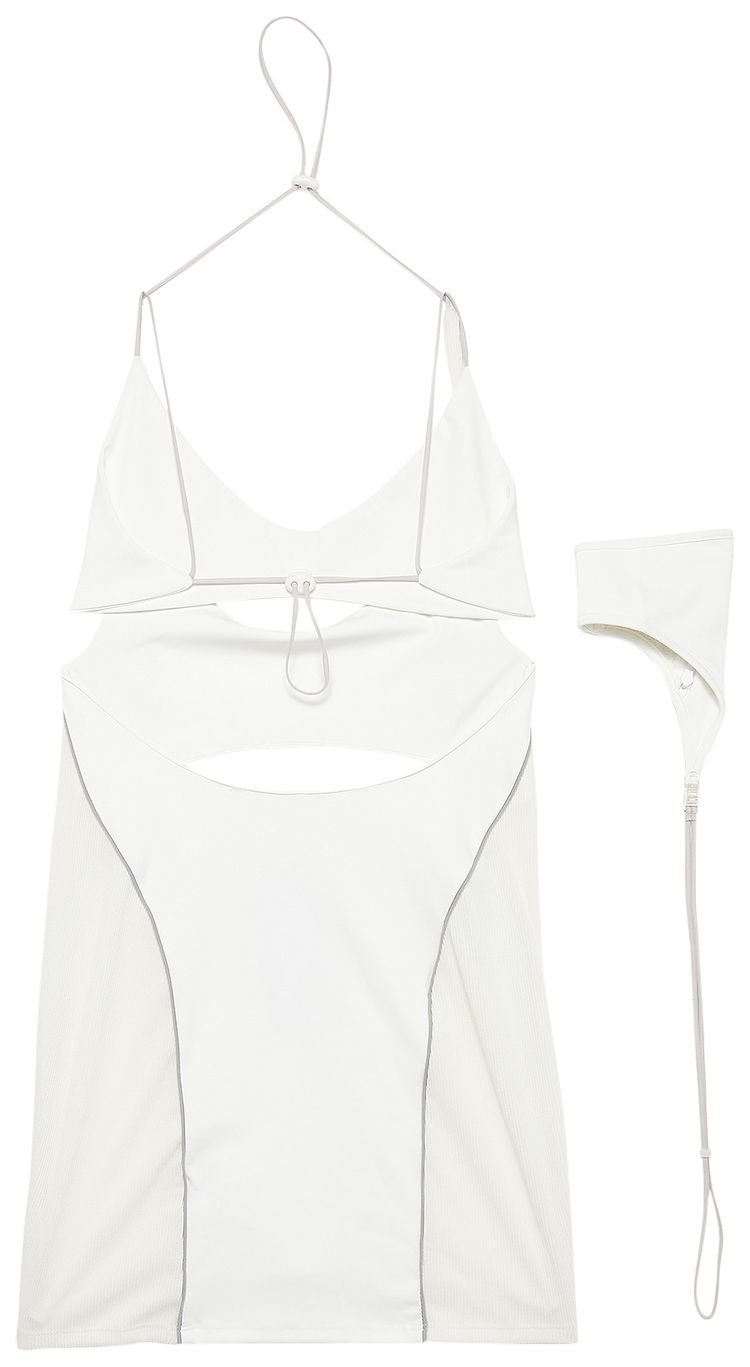 Hyein Seo Racer Mini Dress White