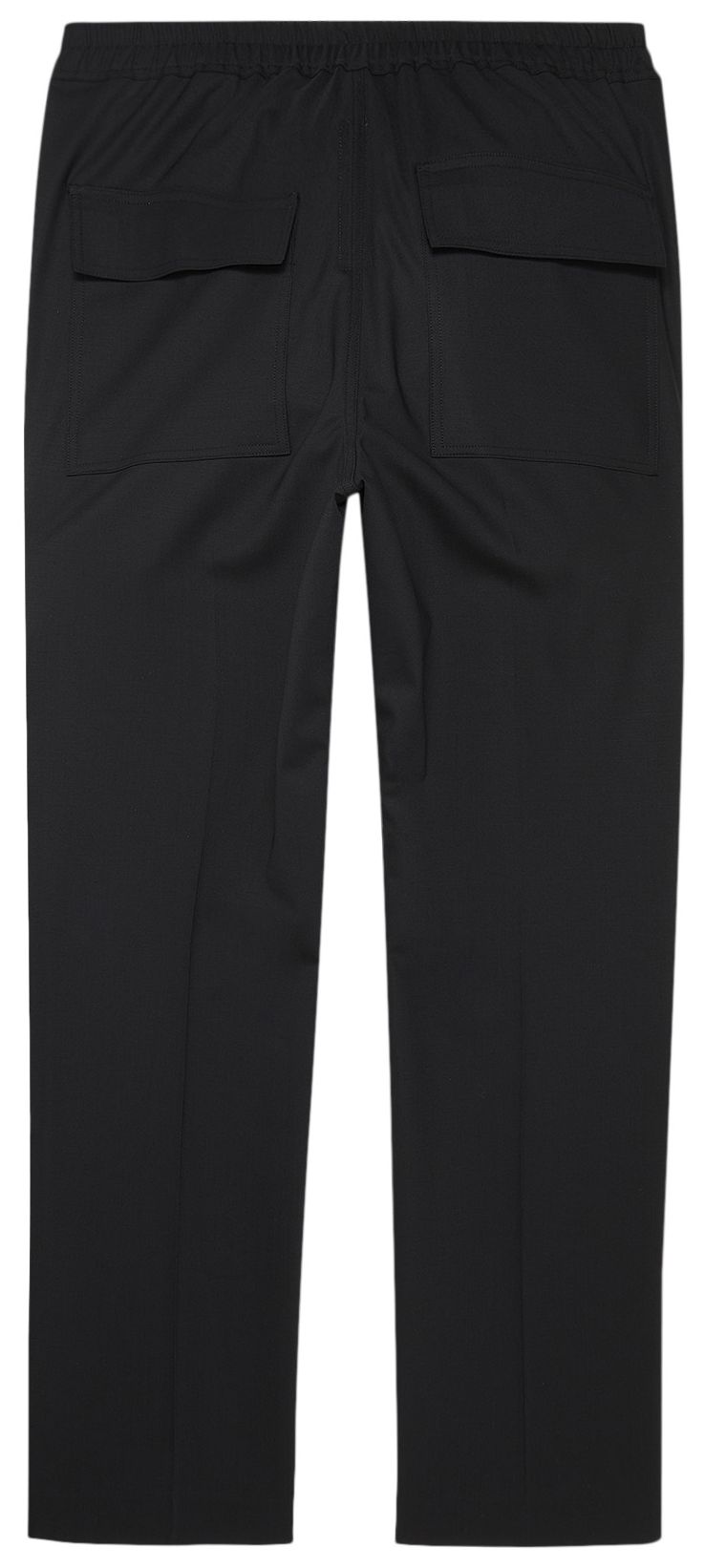 Rick Owens Drawstring Slim Long Pants Black