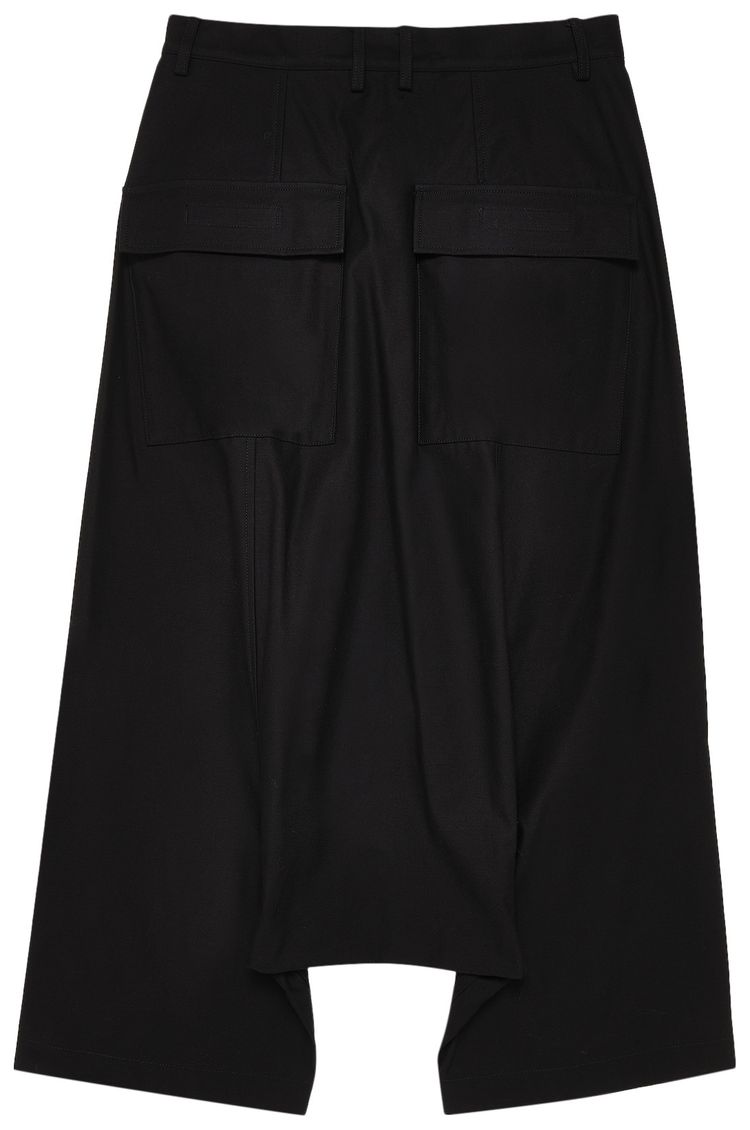 Yohji Yamamoto Regulation Gusset Sarouel Pants Black