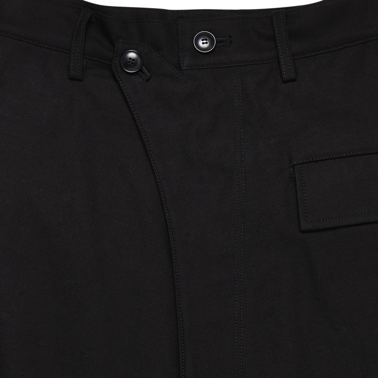 Yohji Yamamoto Regulation Gusset Sarouel Pants Black