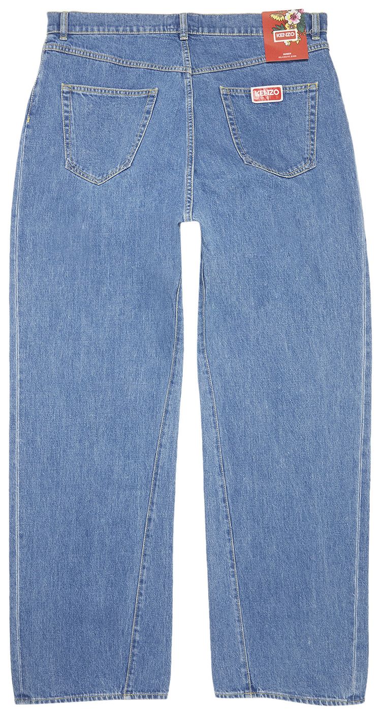 Kenzo Relaxed Fit Jeans Blue