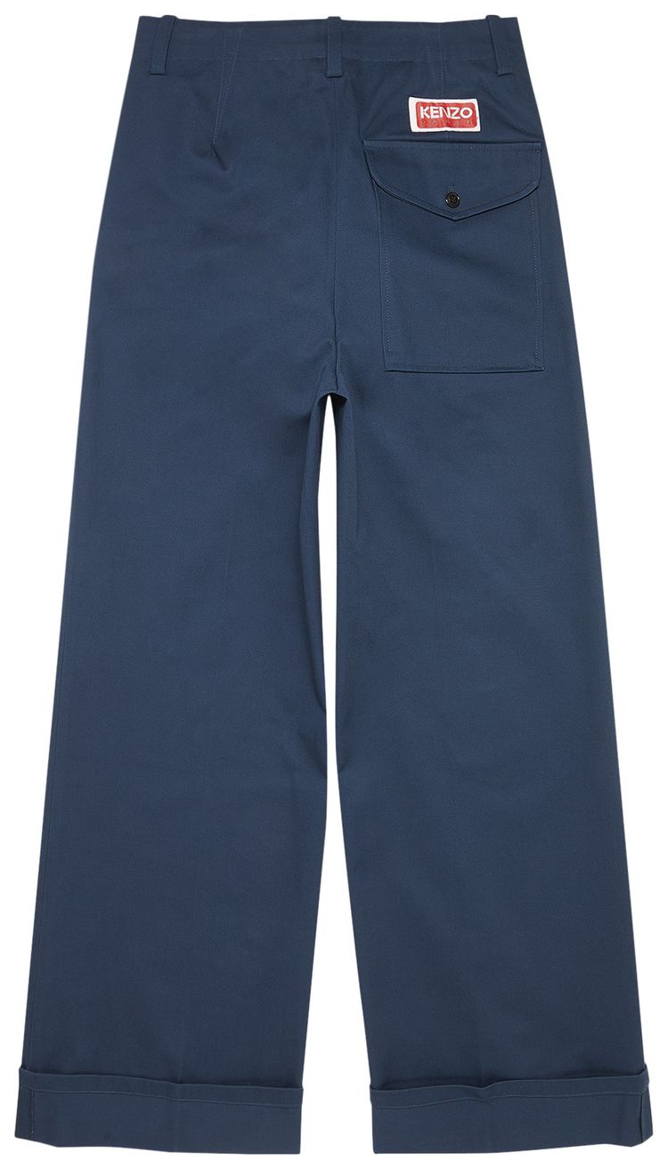 Kenzo Relaxed Tailored Pant Midnight Blue