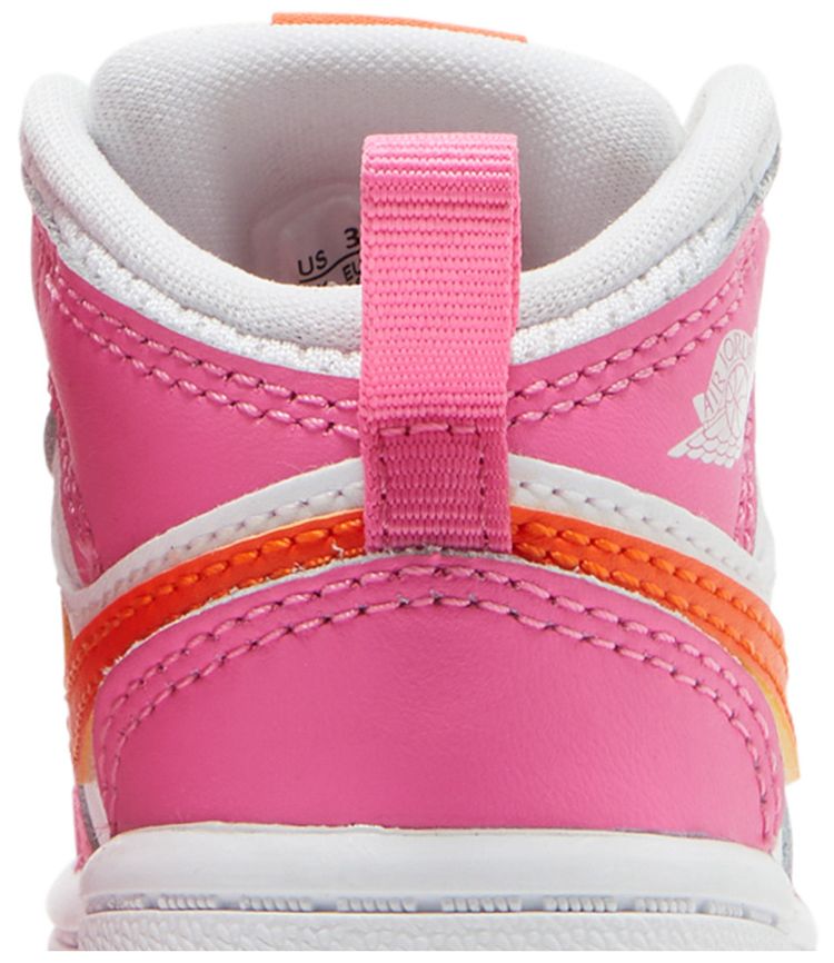 Air Jordan 1 Mid TD Pinksicle Orange