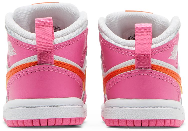 Air Jordan 1 Mid TD Pinksicle Orange