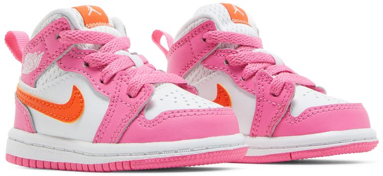 Air Jordan 1 Mid TD Pinksicle Orange