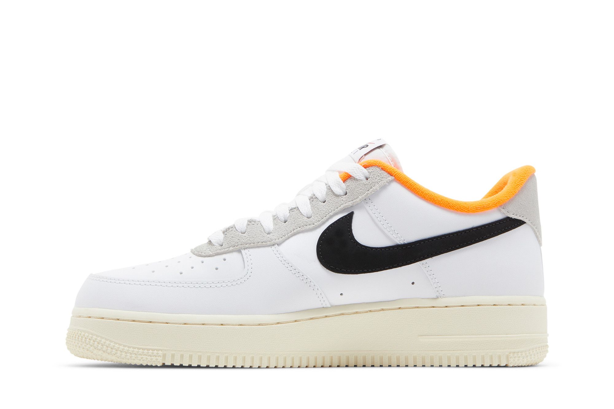 nike air force 1 white orange black