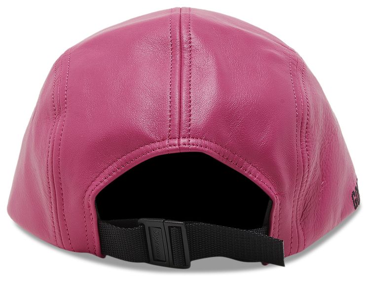Supreme GORE TEX Leather Camp Cap Pink