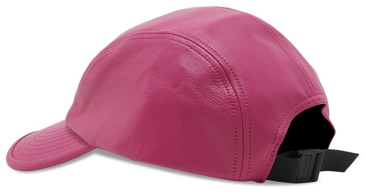 Supreme GORE TEX Leather Camp Cap Pink