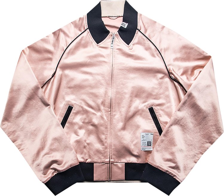 Maison Mihara Yasuhiro Satin Jacket 'Pink'